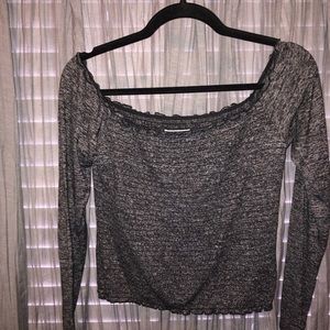 Hollister off the shoulder top